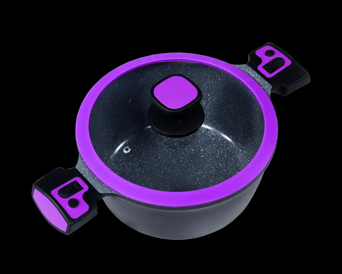 Bild 1 von Click-Grip Kochtopf Aluguss mit Keramikbeschichtung Ø28cm