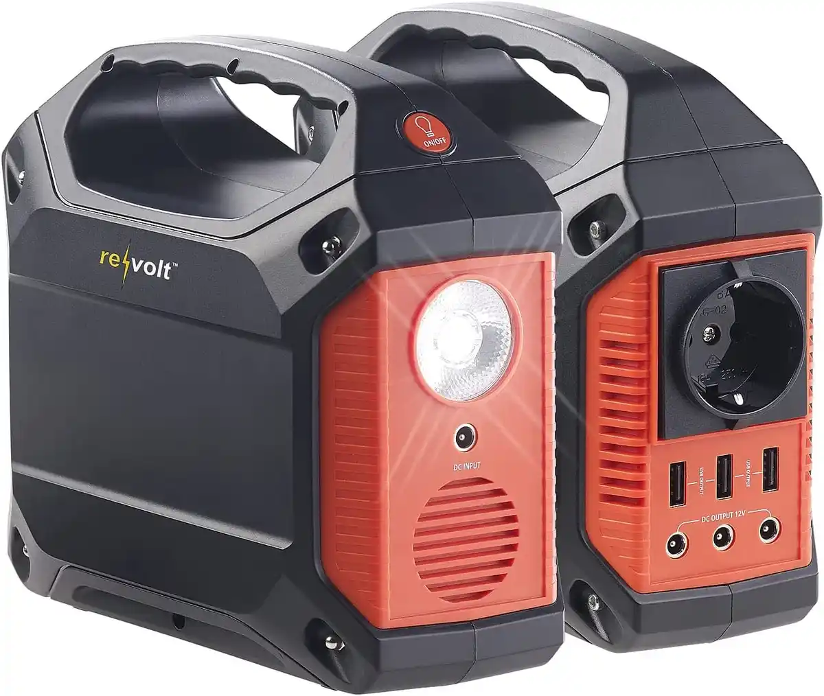 Bild 2 von HSG-420 Solarpanel Powerbank Powerstation & Solar-Generator mit faltbarem 100-W-Solarpanel