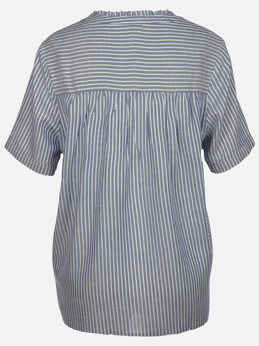 Bild 2 von Damen Schlupfbluse mit Streifen Blau