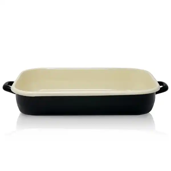 Bild 1 von Emaillierte Vierkantpfanne Triest, 32 x 22 cm
