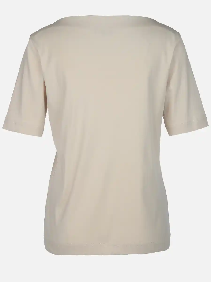 Bild 2 von Damen Shirt unifarben Beige
