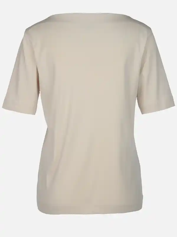 Bild 2 von Damen Shirt unifarben Beige