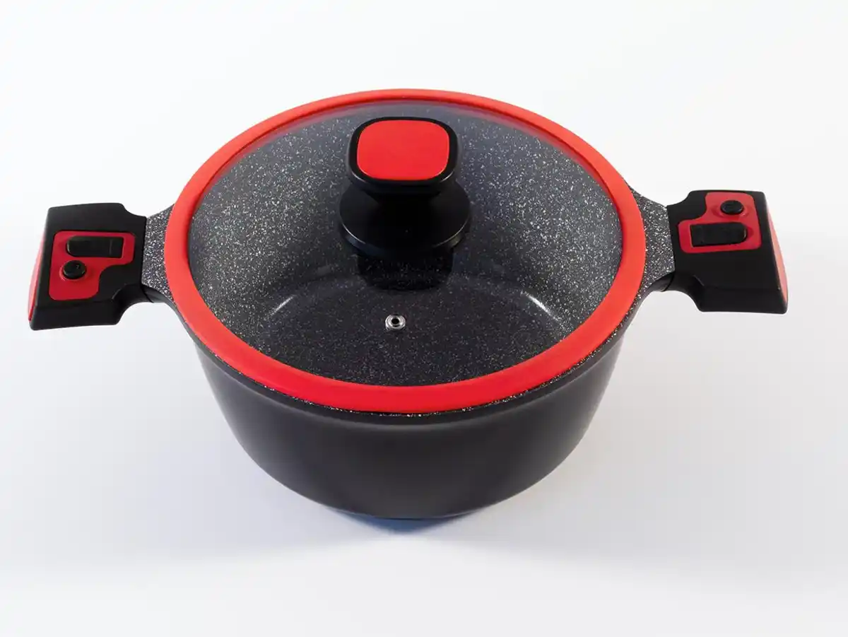 Bild 4 von Click-Grip Kochtopf Aluguss mit Keramikbeschichtung Ø28cm