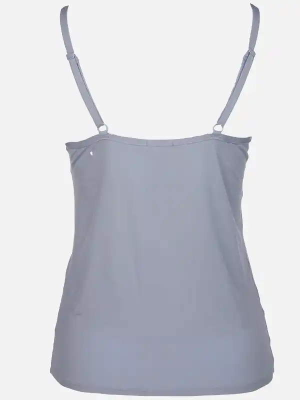 Bild 2 von Damen Unterhemd mit Spaghettiträgern Blau