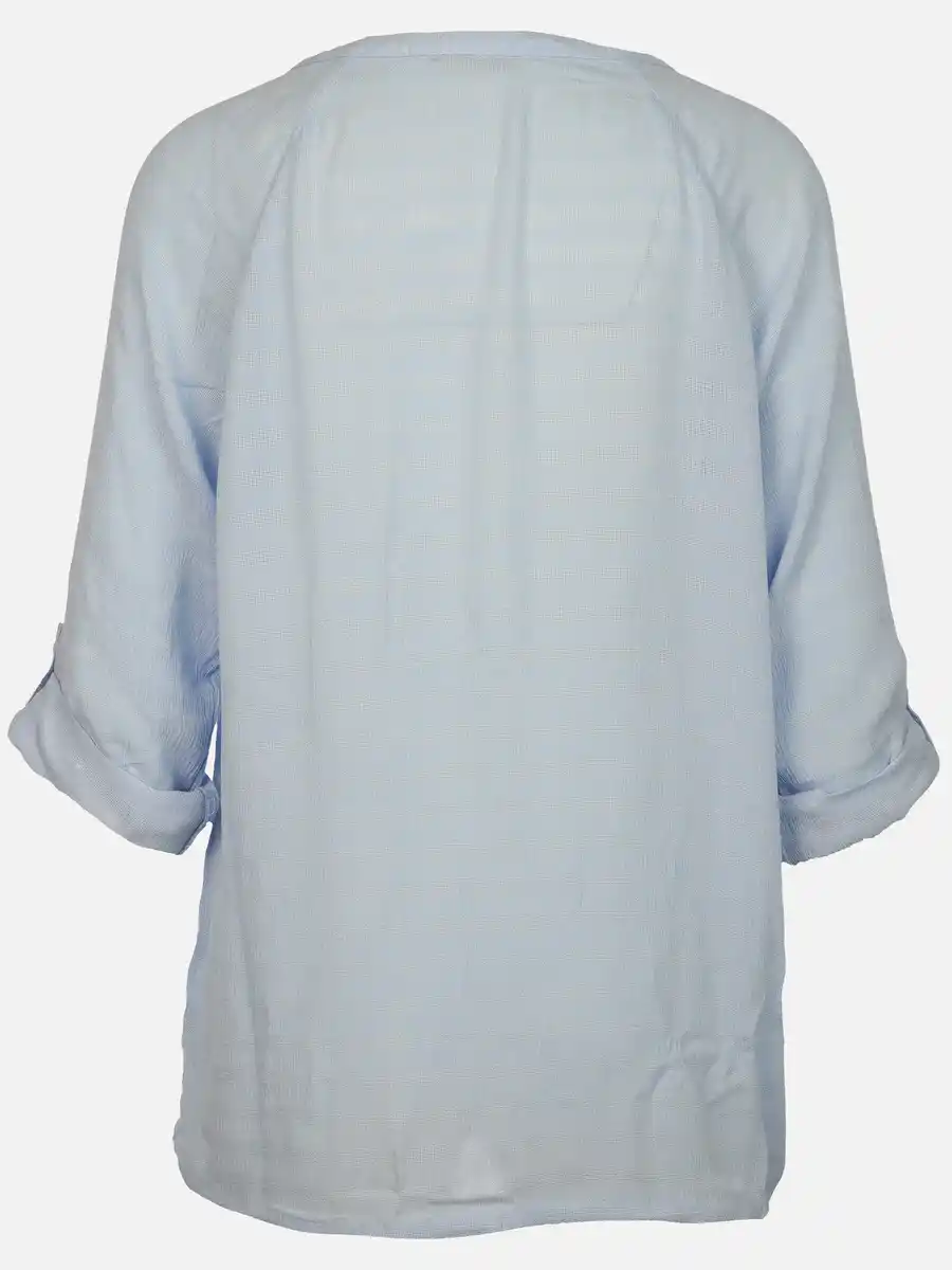 Bild 2 von Damen Seersucker Bluse Blau