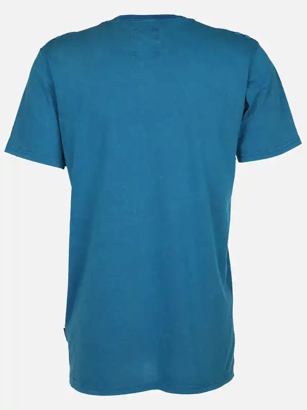 Bild 2 von Herren Henleyshirt im Used Look Blau