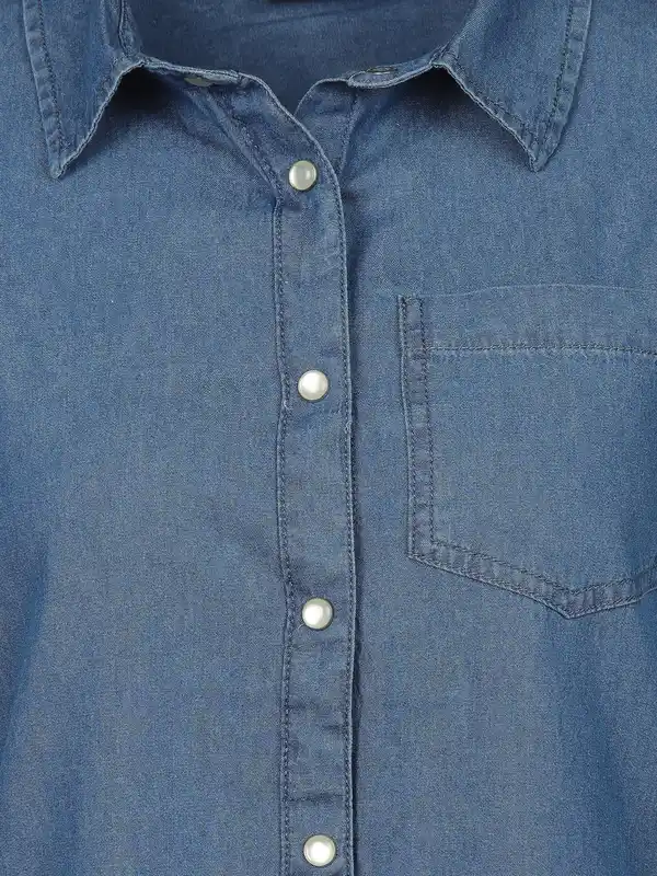 Bild 3 von Damen Bluse im Denimstyle Blau