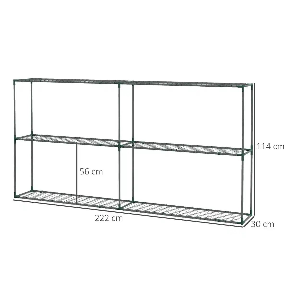 Bild 3 von Pflanzenregal, Blumenregal Pflanzentreppe mit 3 Stufen, für Garten