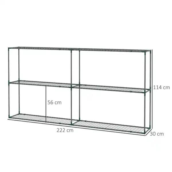 Bild 3 von Pflanzenregal, Blumenregal Pflanzentreppe mit 3 Stufen, für Garten