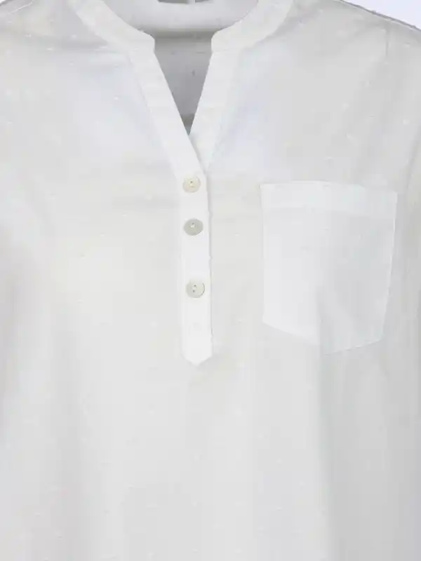 Bild 3 von Damen Bluse mit Struktur Weiß