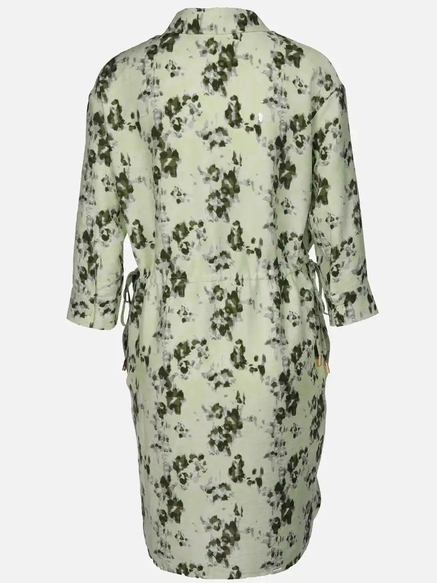 Bild 2 von Damen Kleid im Batikprint Weiß