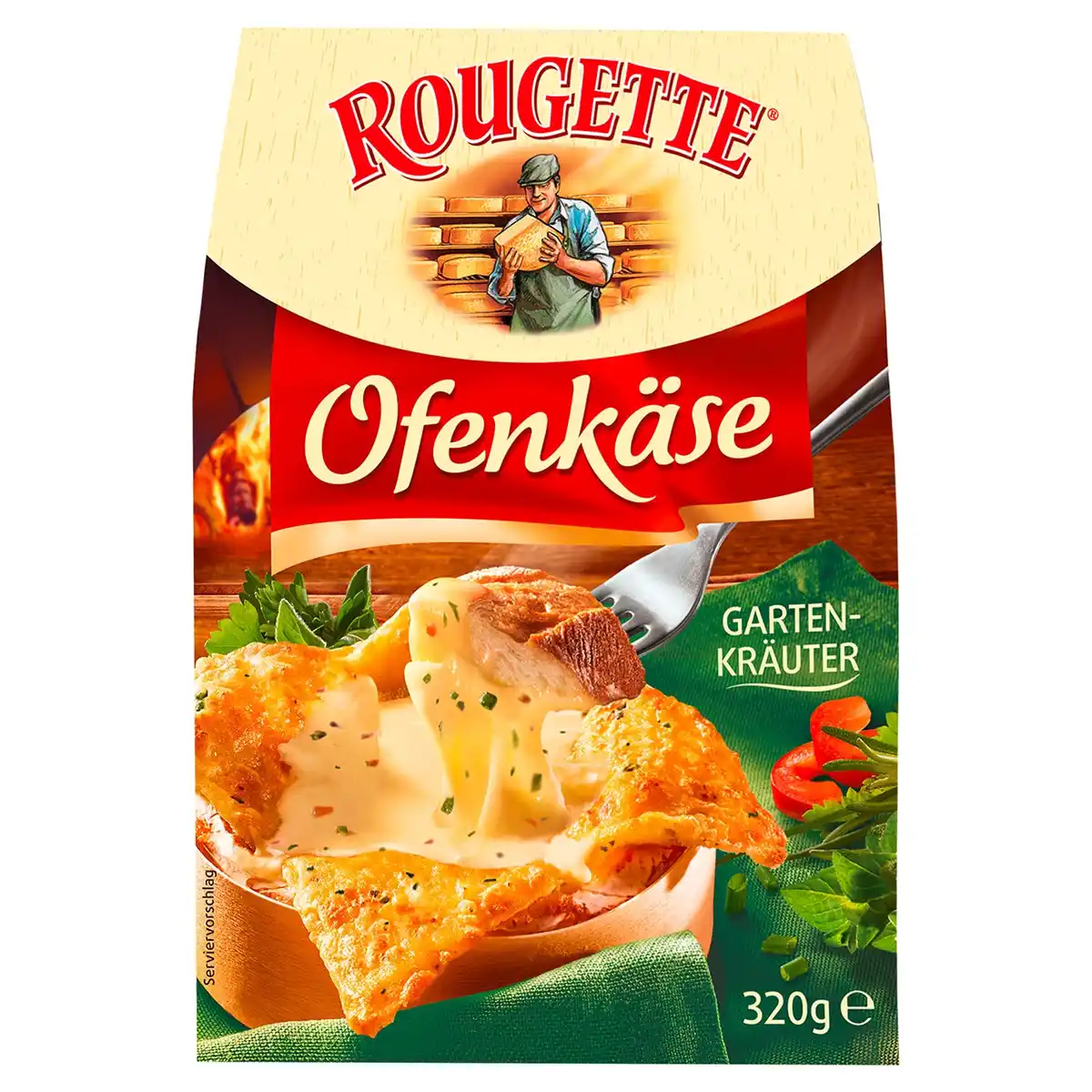 Bild 1 von ROUGETTE Ofenkäse, Kräuter