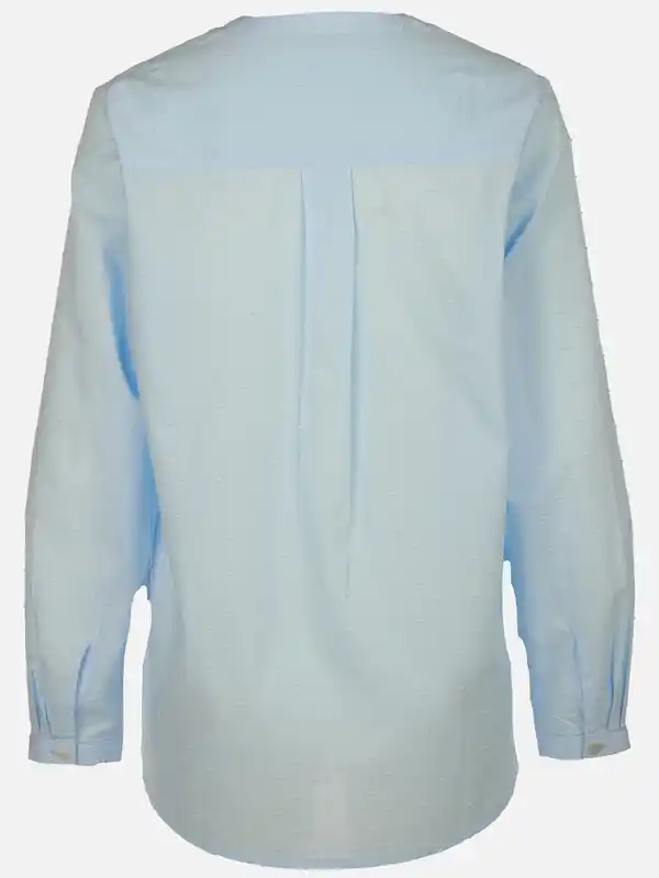 Bild 2 von Damen Bluse mit Struktur Blau