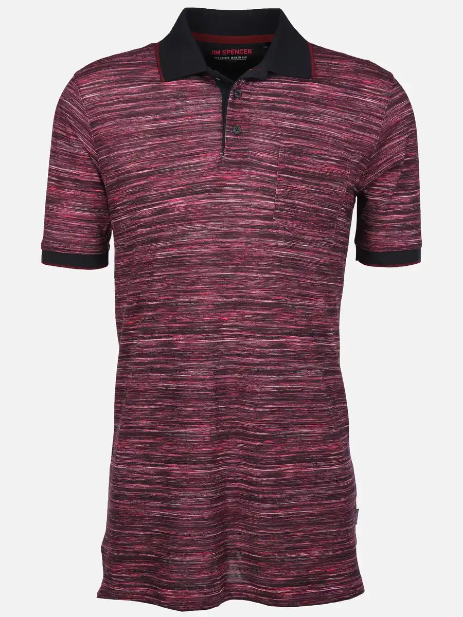 Bild 1 von Herren Poloshirt mit Brusttasche Rot