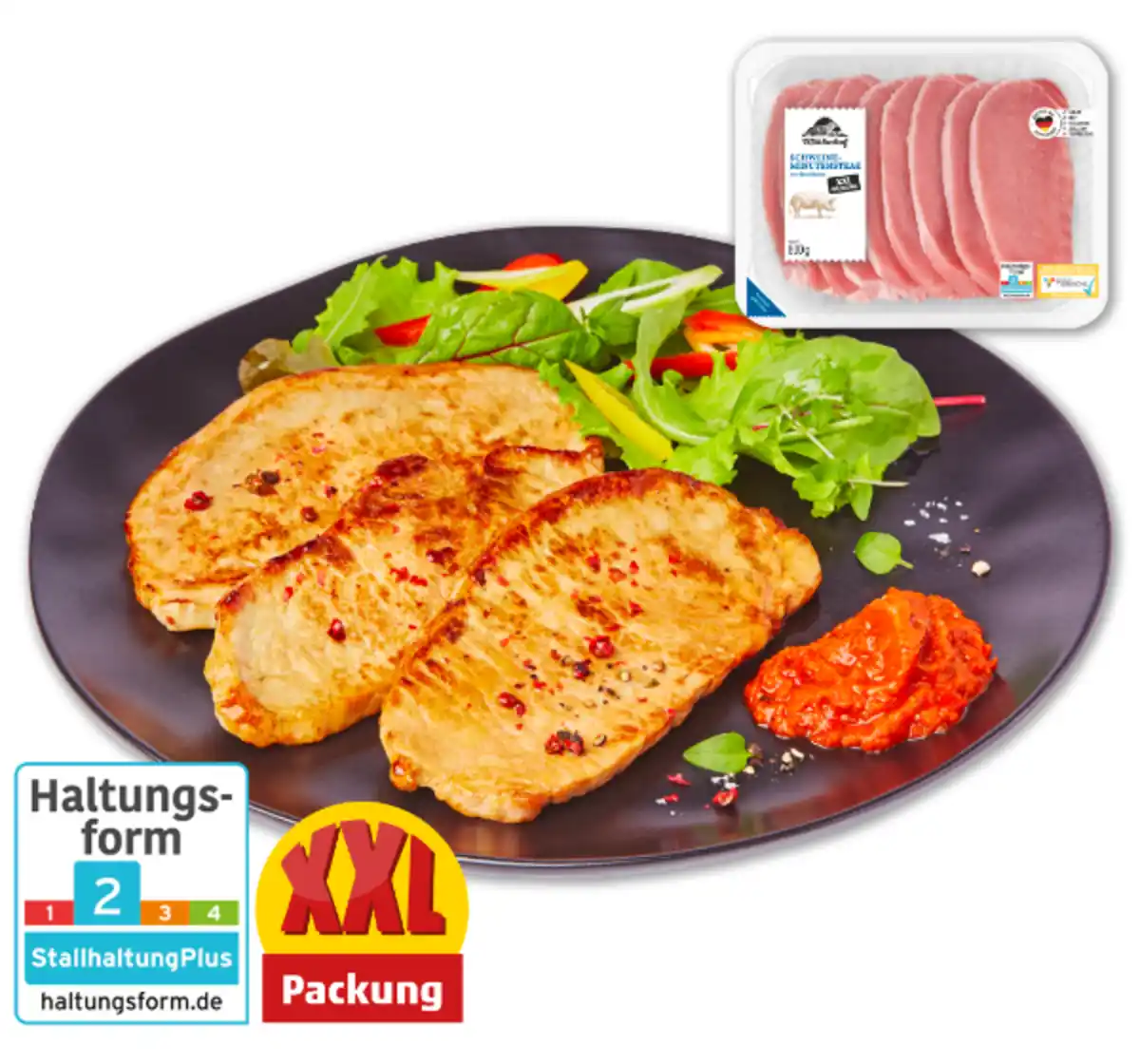 Bild 1 von MÜHLENHOF Frische Schweine-Minutensteaks*