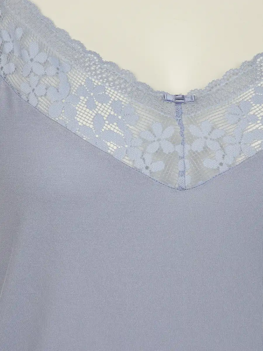 Bild 3 von Damen Unterhemd mit Spaghettiträgern Blau