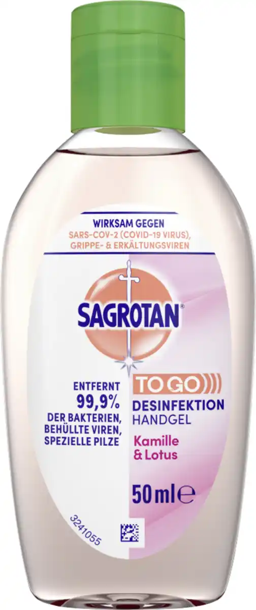 Bild 1 von Sagrotan Desinfektion Handgel Kamille & Lotus Reisegröße, 50 ml
