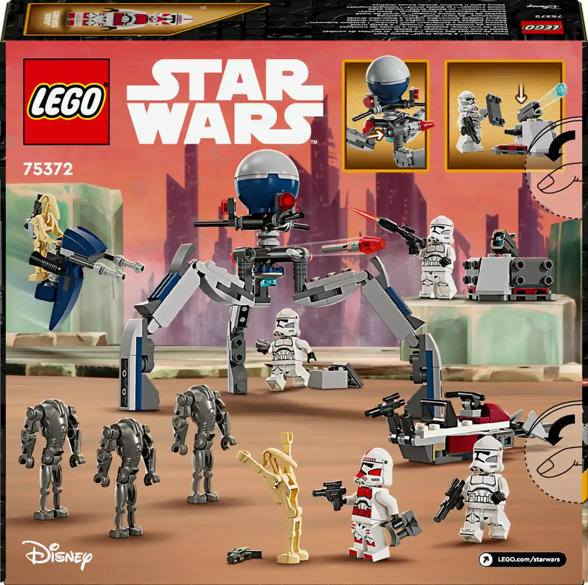 Bild 3 von LEGO STAR WARS 75372 Clone Trooper & Battle Droid Battle Pack