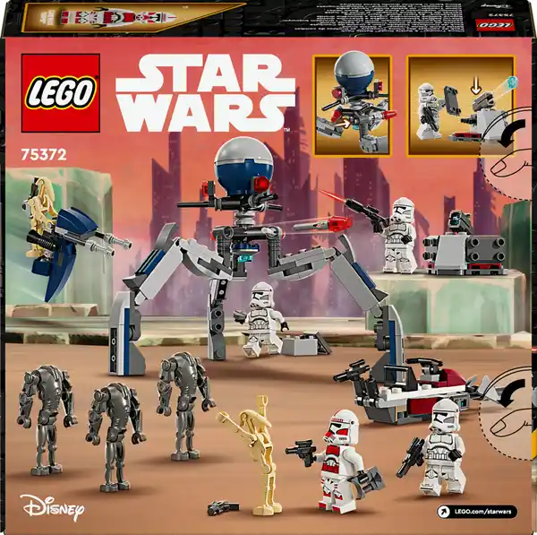 Bild 3 von LEGO STAR WARS 75372 Clone Trooper & Battle Droid Battle Pack
