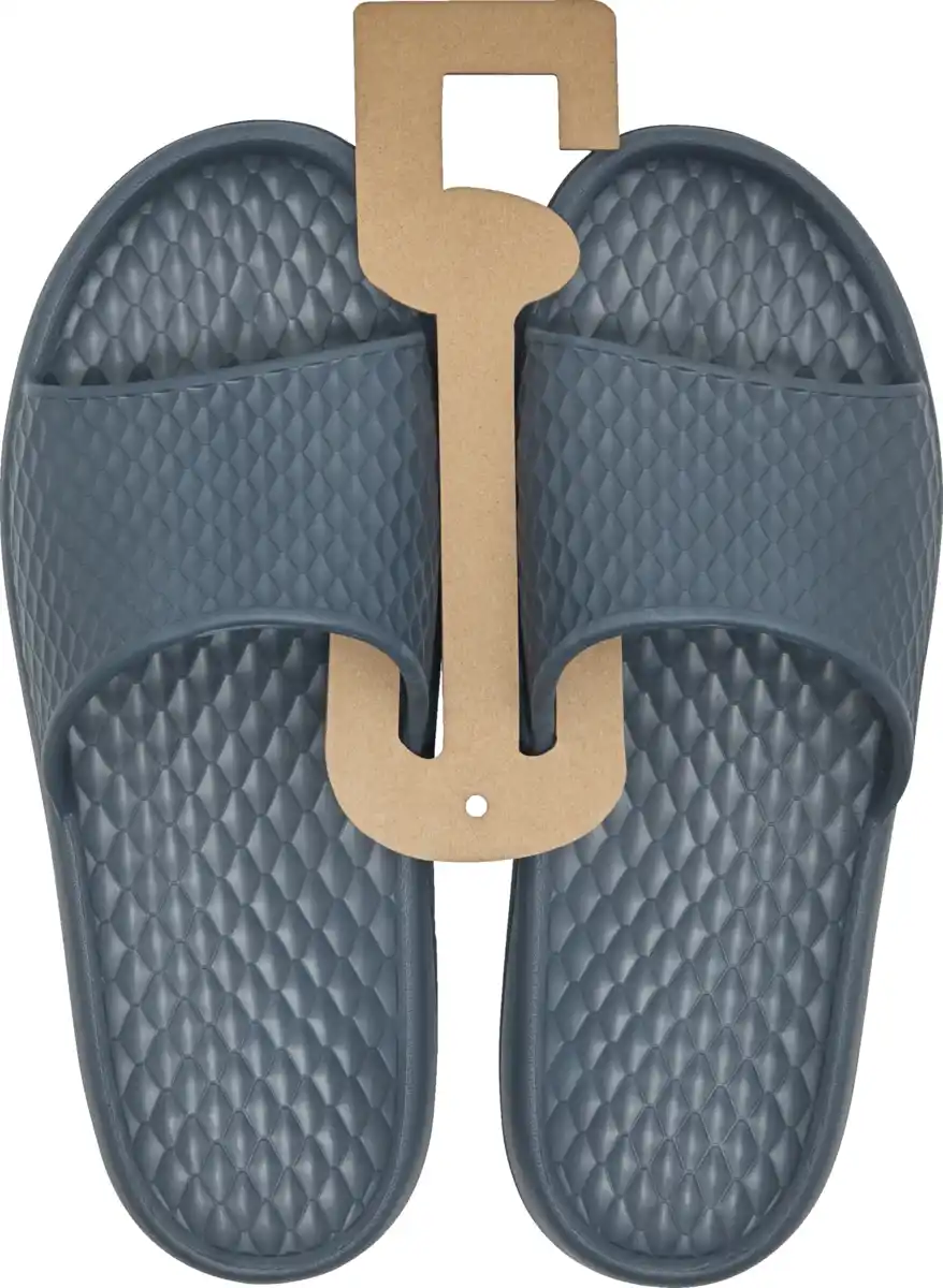 Bild 1 von IDEENWELT Badepantolette Gr. 43, dunkelblau