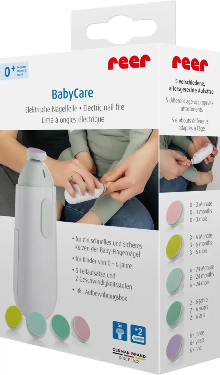 Bild 2 von reer BabyCare Elektrische Nagelfeile