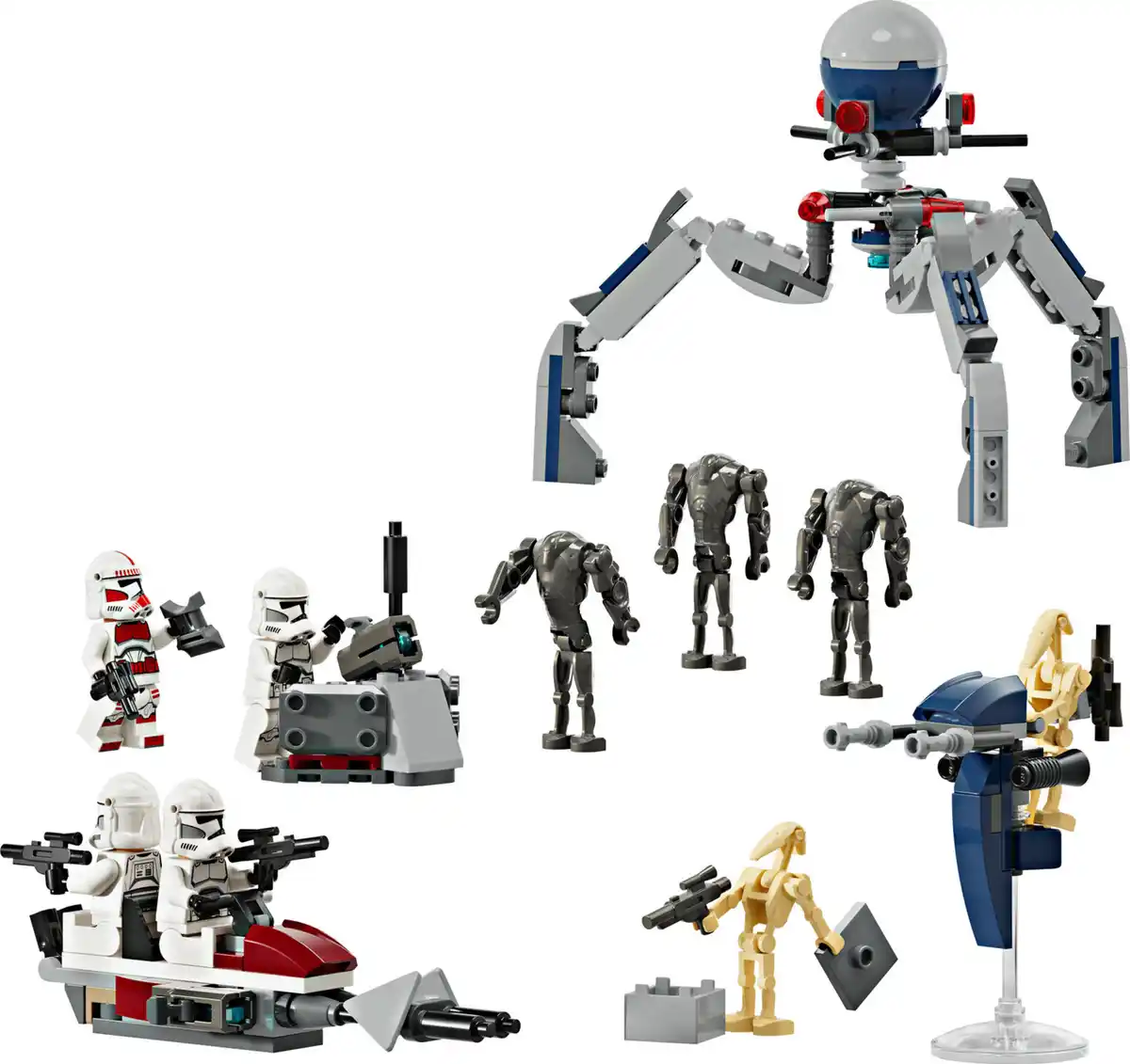 Bild 2 von LEGO STAR WARS 75372 Clone Trooper & Battle Droid Battle Pack