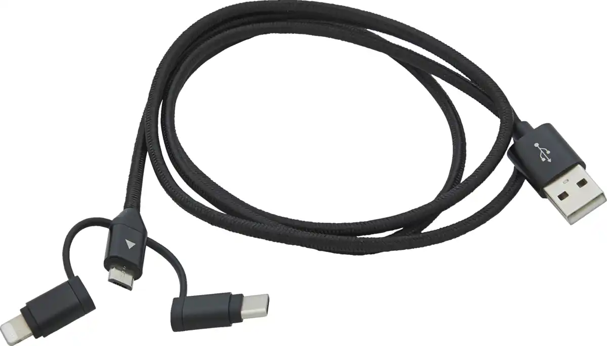 Bild 2 von IDEENWELT Best Basics 3-in1-Lade- und Datenkabel