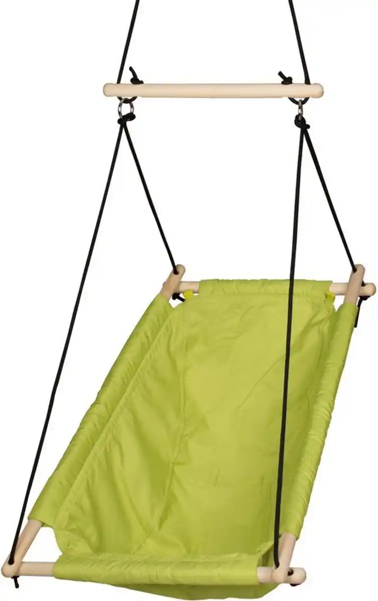 Bild 1 von Roba® Hängematte Hängesitz, grün, mitwachsende Babyschaukel mit Bauchgurt & Polster, Grün