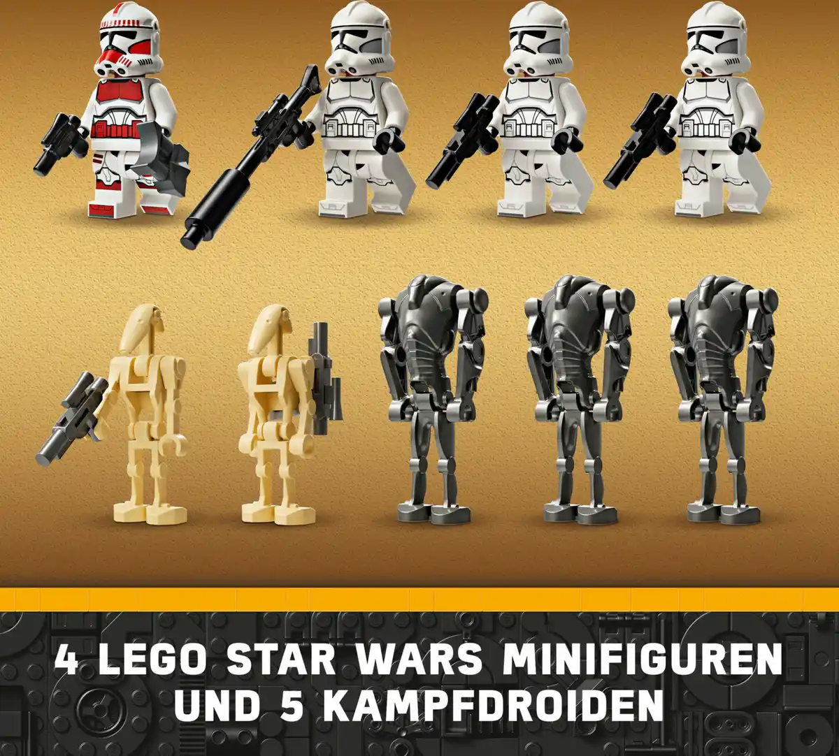 Bild 4 von LEGO STAR WARS 75372 Clone Trooper & Battle Droid Battle Pack