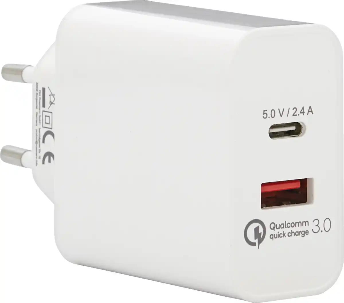 Bild 2 von IDEENWELT Best Basics Dual-USB-Schnellladegerät