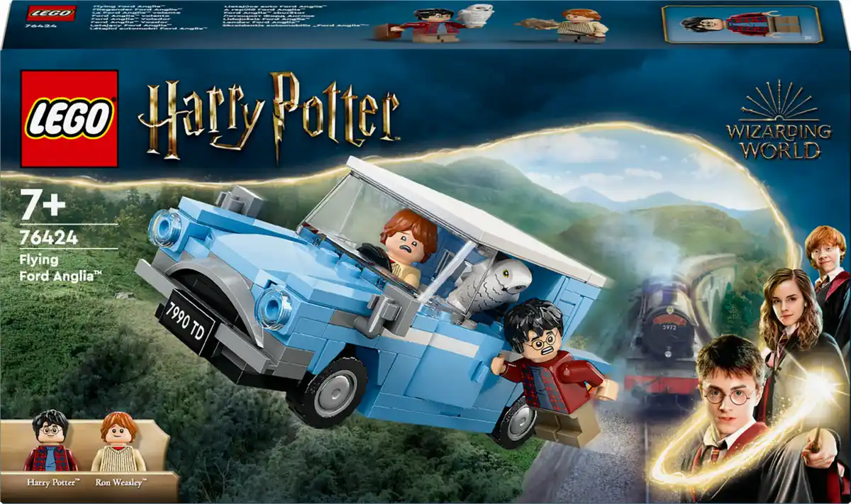 Bild 1 von LEGO 76424 Fliegender Ford Anglia