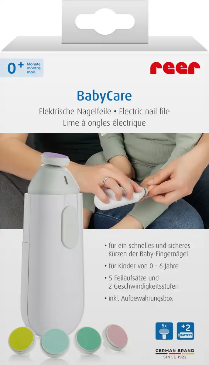 Bild 1 von reer BabyCare Elektrische Nagelfeile