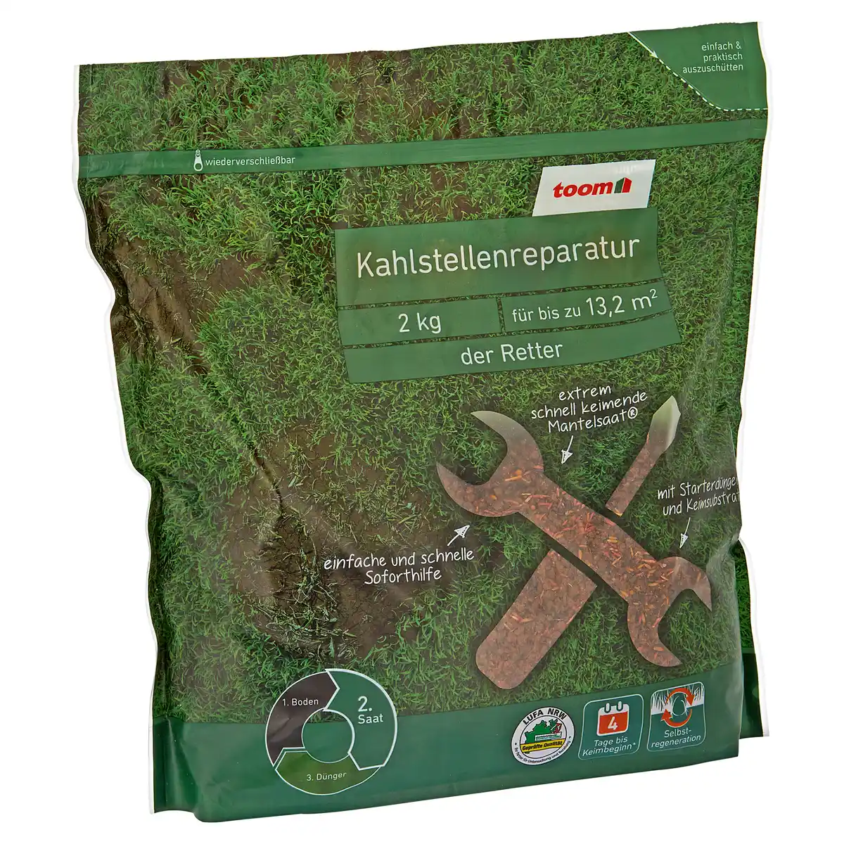 Bild 1 von toom Kahlstellenreparatursaat 2 kg