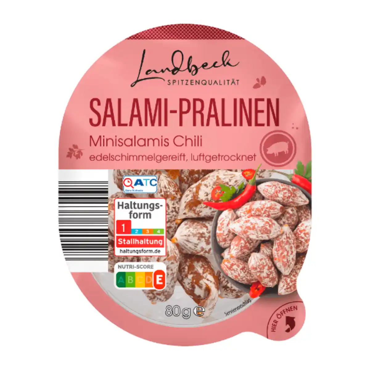 Bild 3 von LANDBECK Salamipralinen 80g