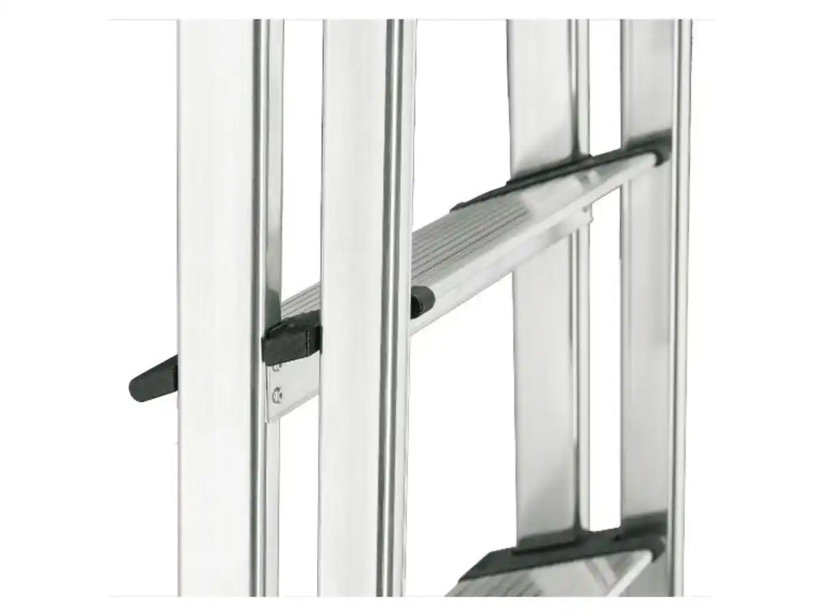 Bild 3 von Hailo Aluminium-Leiter, mit Gartenfüßen