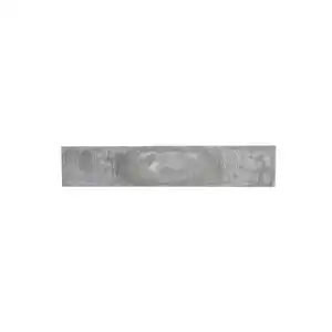 Beckers Betonzaun Betonzaunplatte 'Standard Stein' glatt 200 x 38,5 x 3,5 cm grau