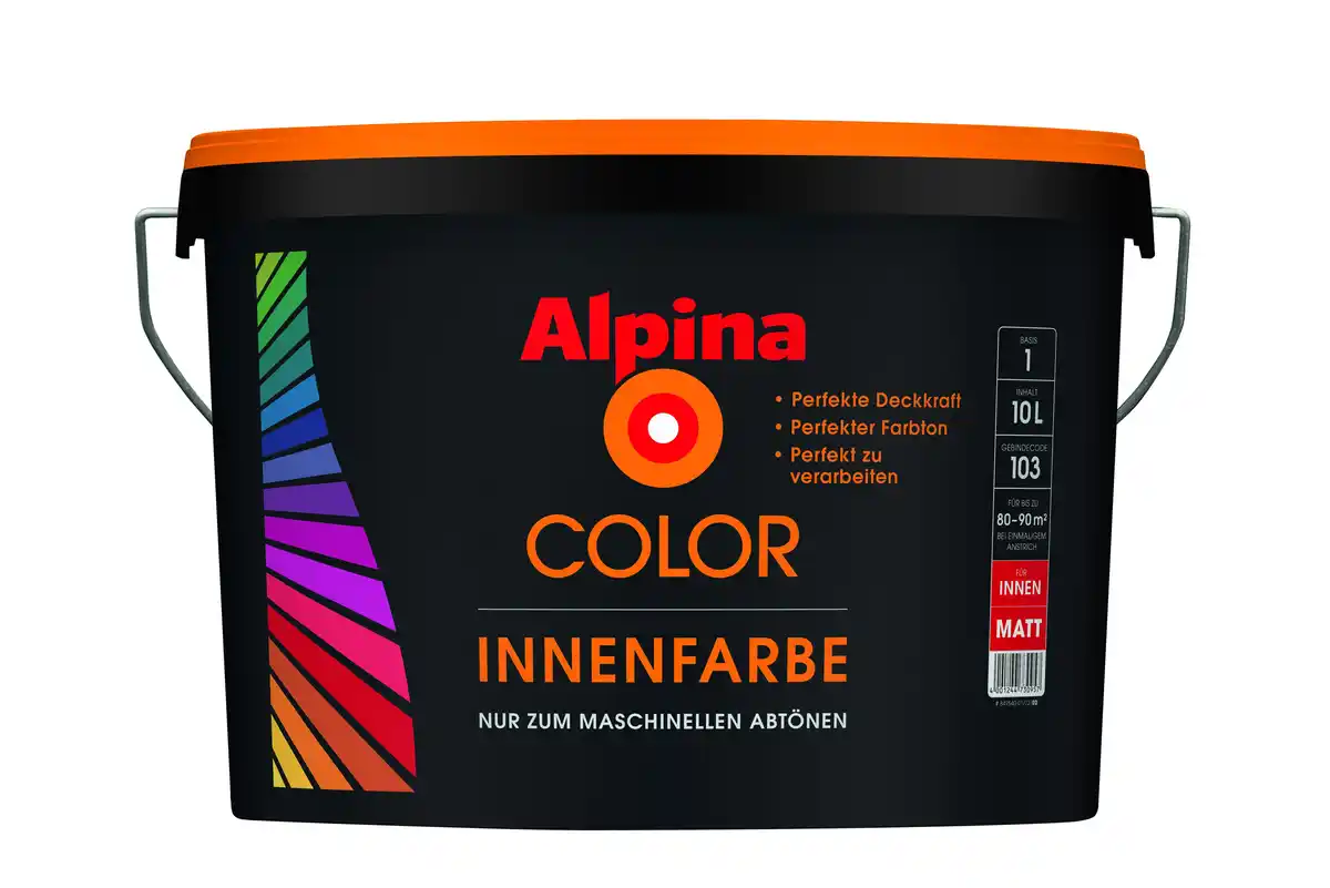 Bild 1 von Alpina Color Wandfarbe matt - jetzt Farbton mischen