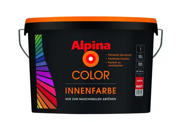Bild 1 von Alpina Color Wandfarbe matt - jetzt Farbton mischen