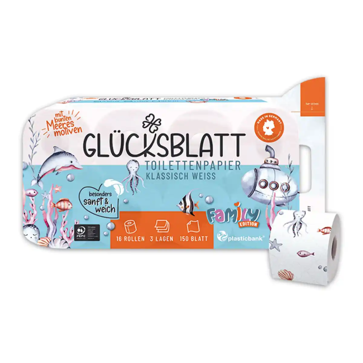 Bild 1 von Glücksblatt Toilettenpapier