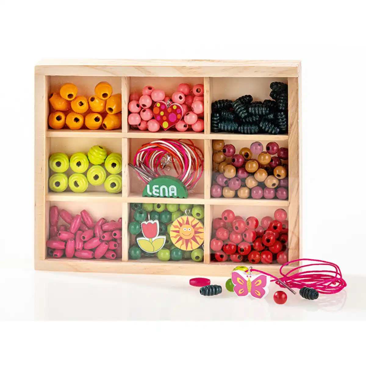 Bild 1 von Lena Holzperlen-Holzkassette