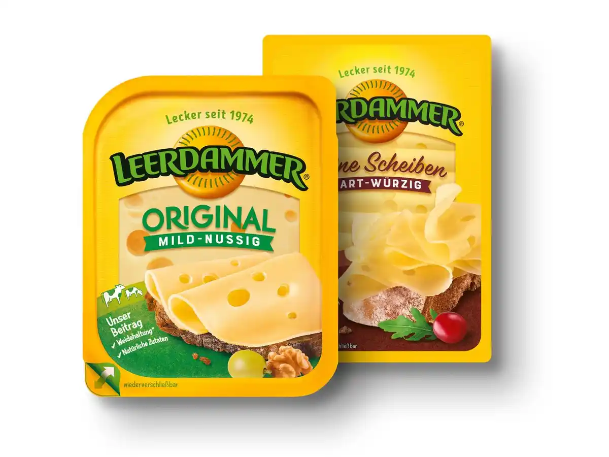 Bild 1 von Leerdammer Käsescheiben