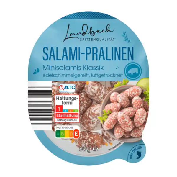 Bild 2 von LANDBECK Salamipralinen 80g
