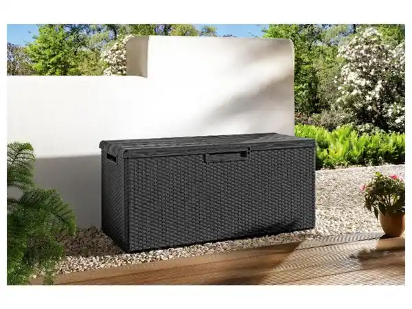 Bild 2 von LIVARNO home Gartenbox 340 l, PreZero, mit Gasdruckfedern