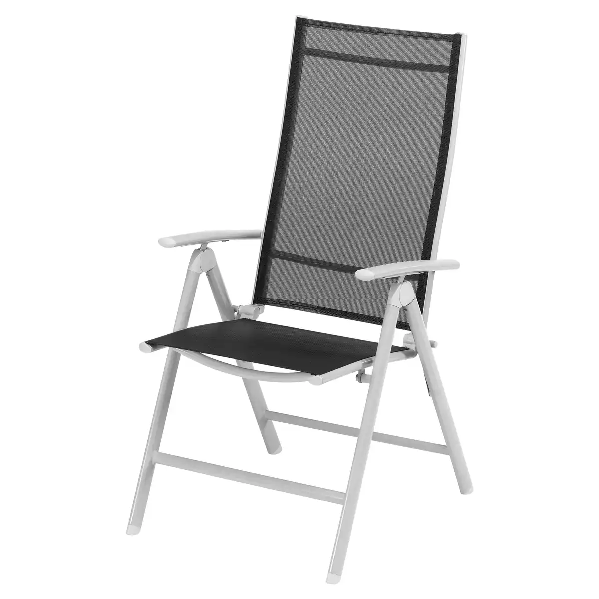 Bild 1 von toom Klappsessel 'Meike' schwarz 59 x 112 x 68 cm