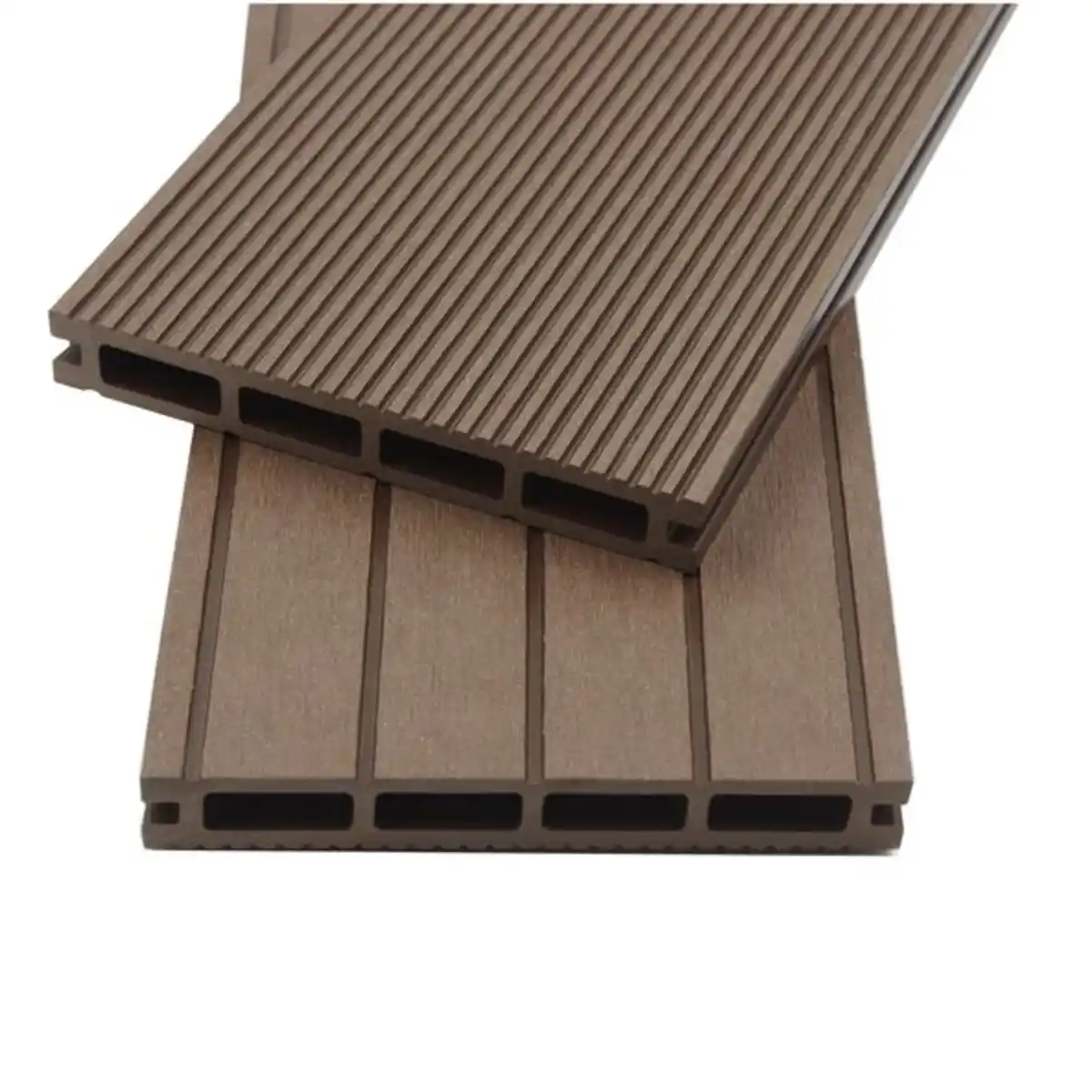Bild 1 von WPC Terrassendielen Samana - Dunkelbraun, 2m² - Inkl. Unterkonstruktion