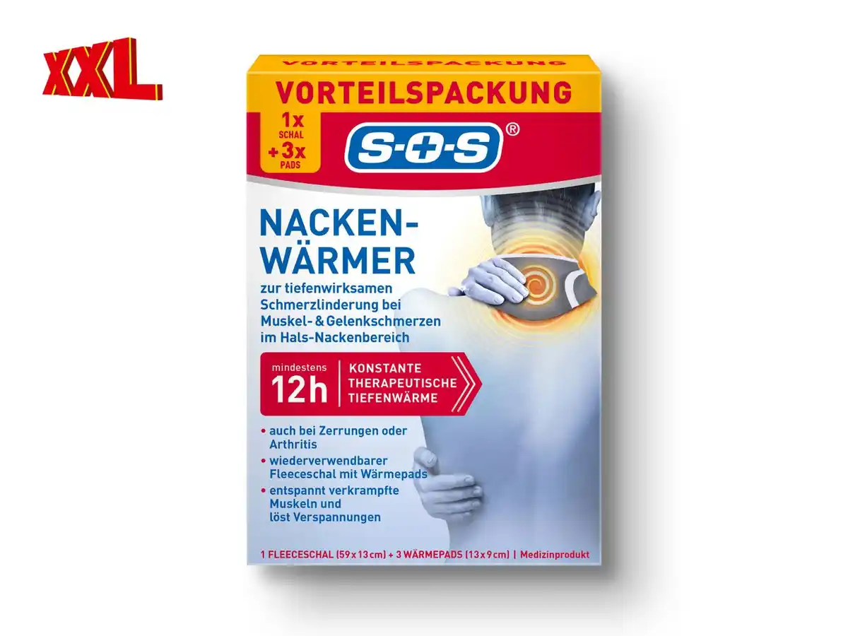 Bild 1 von SOS Nackenwärmer/Wärmepflaster