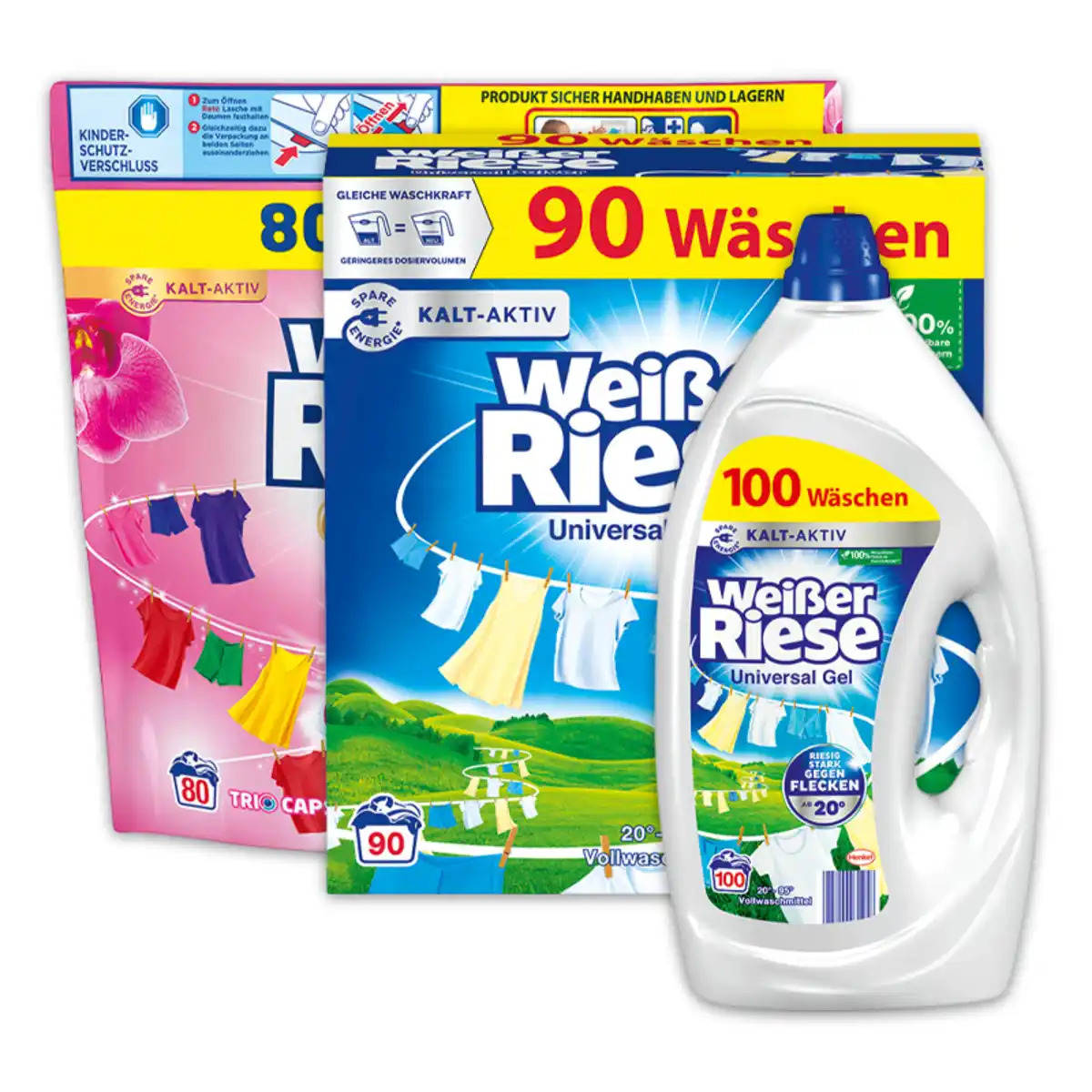 Bild 1 von Weißer Riese Waschmittel