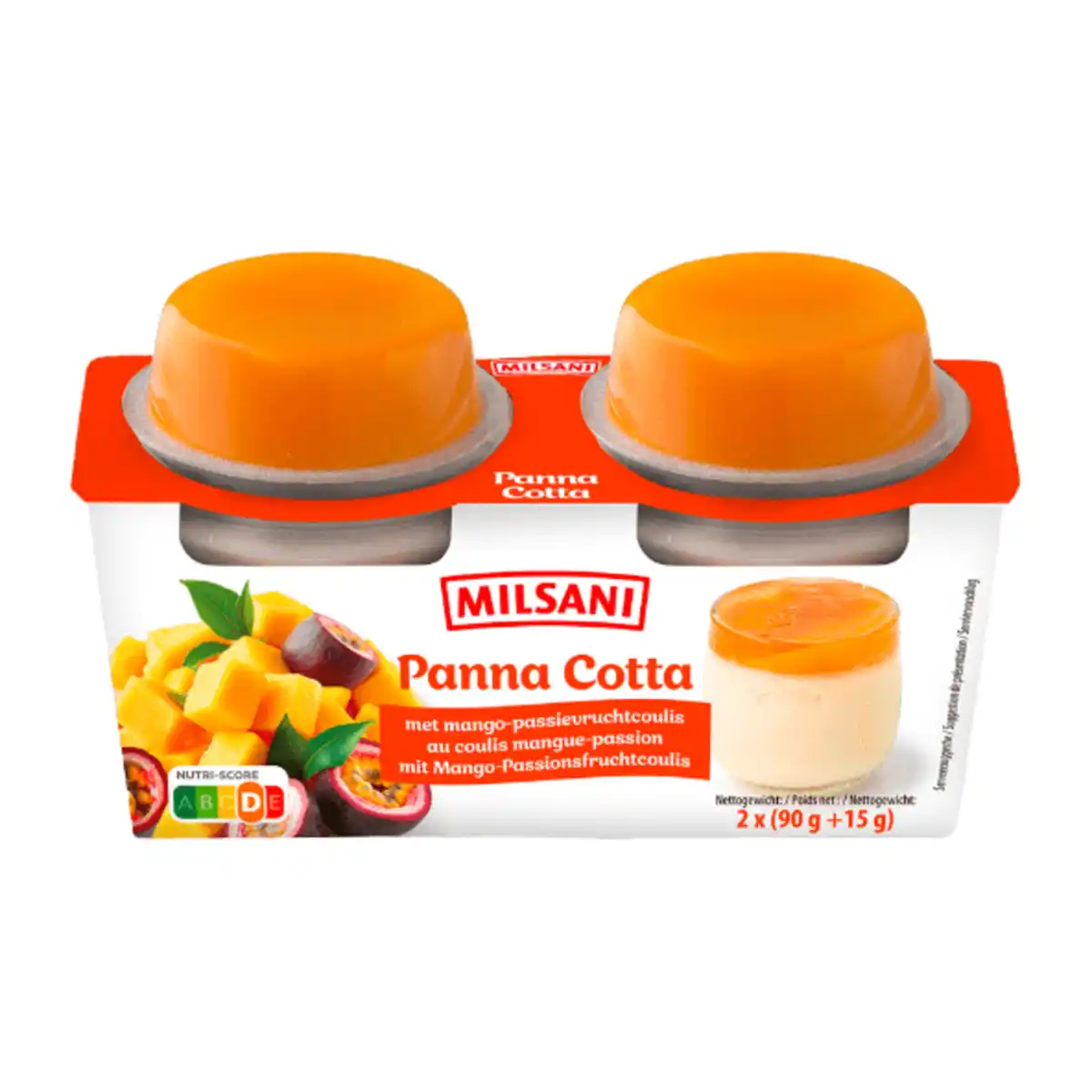 Bild 1 von MILSANI Panna Cotta Mango 105g