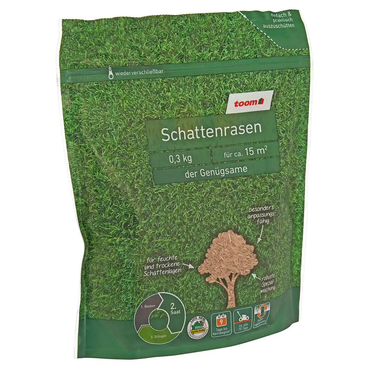 Bild 1 von toom Schattenrasen 0,3 kg