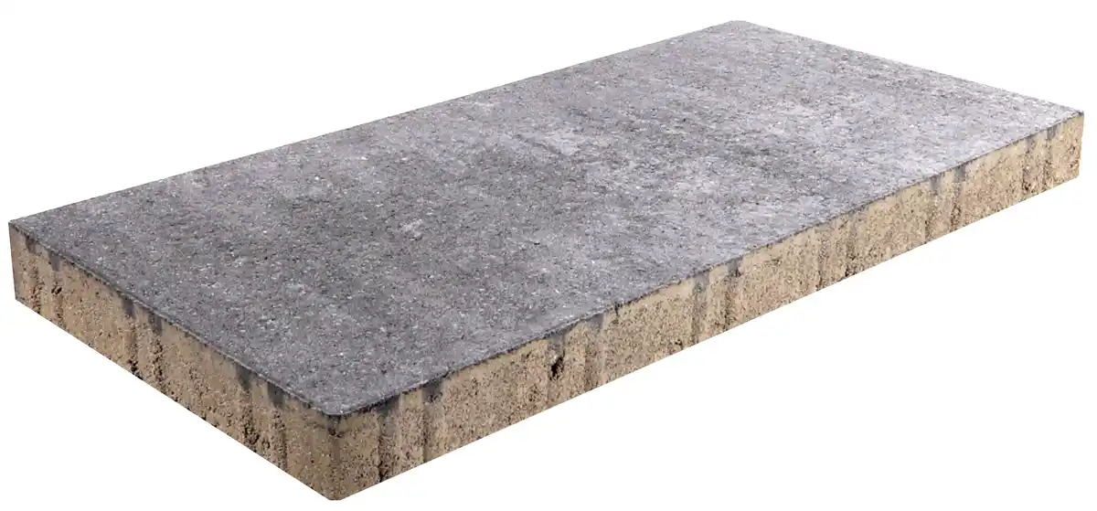 Bild 1 von EHL Betonplatte Formo 50 x 25 x 4 cm weiß anthrazit nuanciert
